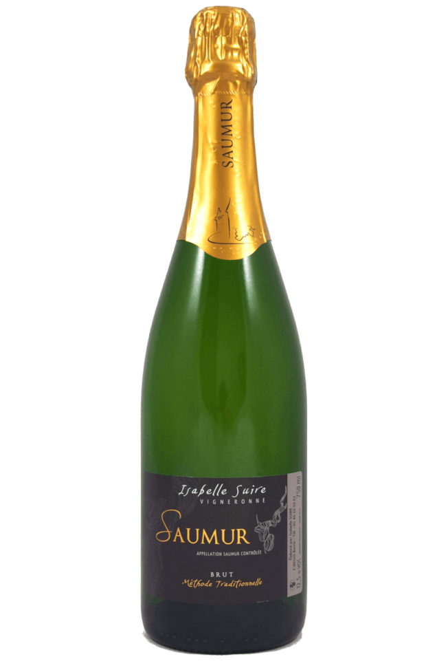 Saumur fines bulles blanc brut ou demi-sec
